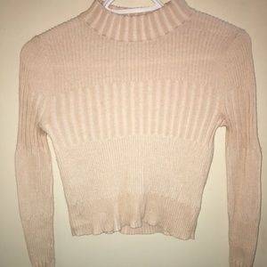 American Eagle ribbed long sleeve mock neck